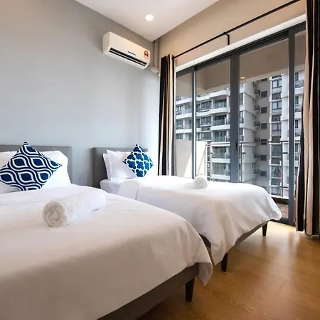 Comfy 3Br Apt In Danga Bay Free Parking Sea View Johor Bahru Exterior photo