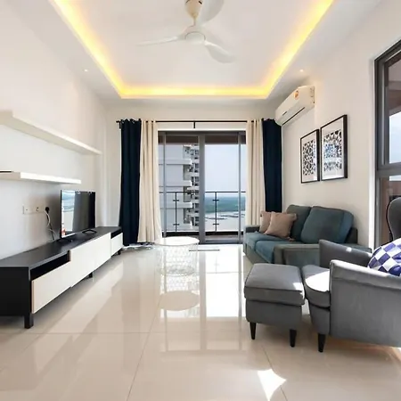 Comfy 3Br Apt In Danga Bay Free Parking Sea View Johor Bahru Exterior photo